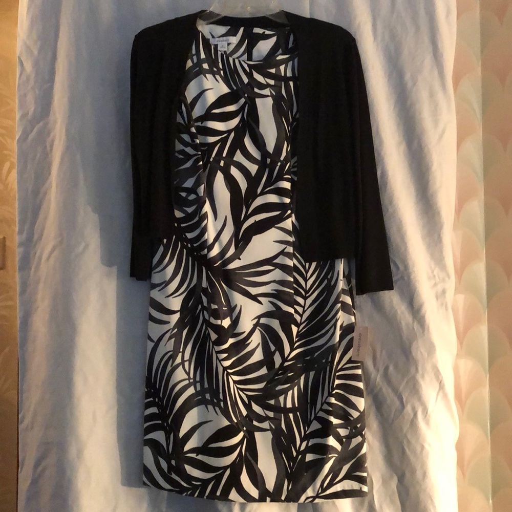 Dress with sweater